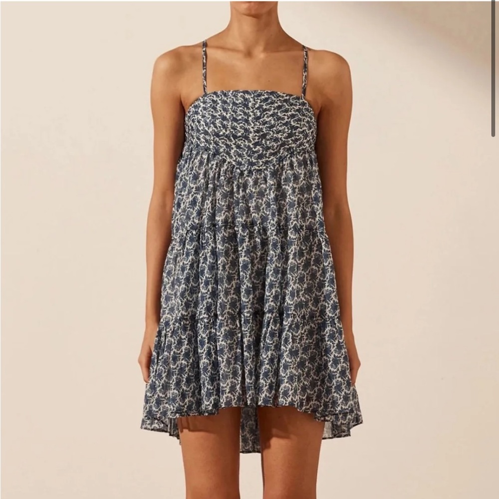 Shona Joy Daniela Pin Tucks Dress NWOT never worn